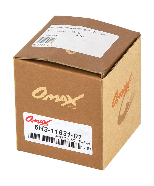 Поршень Yamaha 60-70 (STD), арт. 6H31163101_OM,          OMAX 