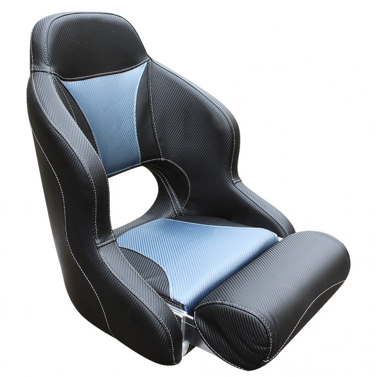 Кресло с болстером Skipper carbone, черный с темно-серым, арт. 10265542,          Китай 