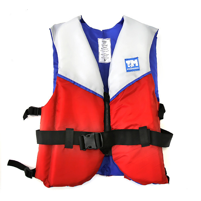 Жилет спасательный Регата 70-90 красно-серый, арт. 220021,          Техномарин 