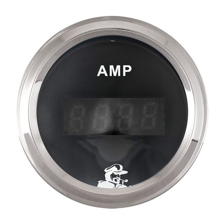 Амперметр, 50A, черный циферблат, арт. 10252250,          Мореман  Амперметр, 50A, черный циферблат, арт. 10252250,          Мореман