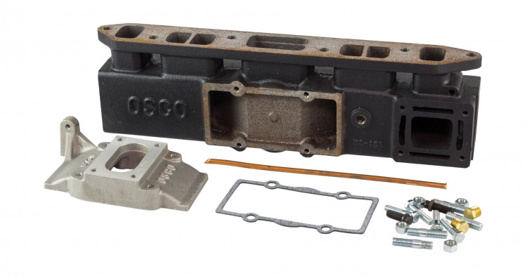 Коллектор выпуск-выпуск GM L4 комплект, OSCO, арт. ME153LS,          OSCO 