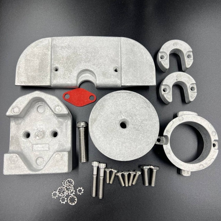 Комплект анодов Alpha I Gen II (1991  -  Н.В.) (Цинковый)  (PWB), арт. PBALPHAGEN2KIT-ZN-K,          POWEROB 