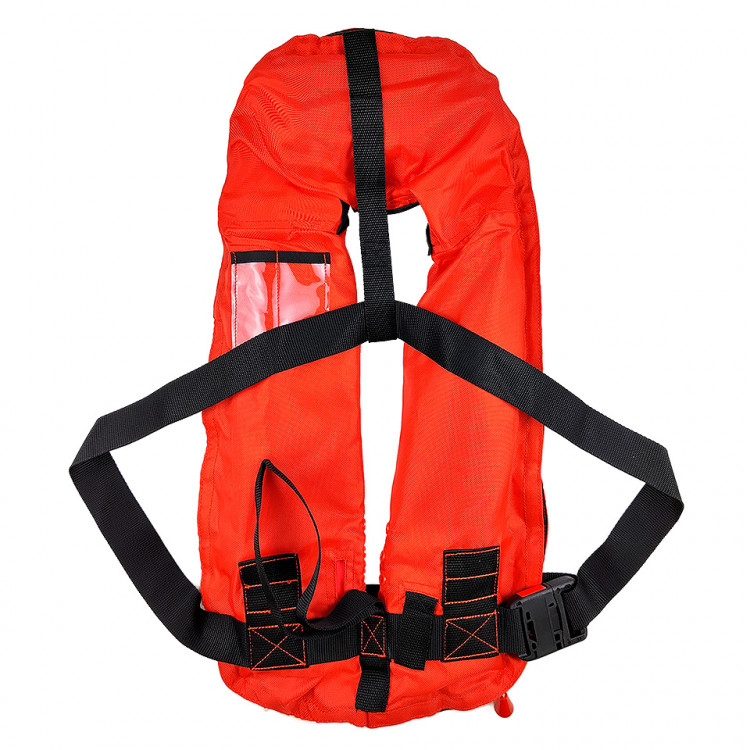 Жилет спасательный надувной с огнем поиска IRBIS-WILJ с сертификатом РPP, арт. 10269682,          Ирбис 