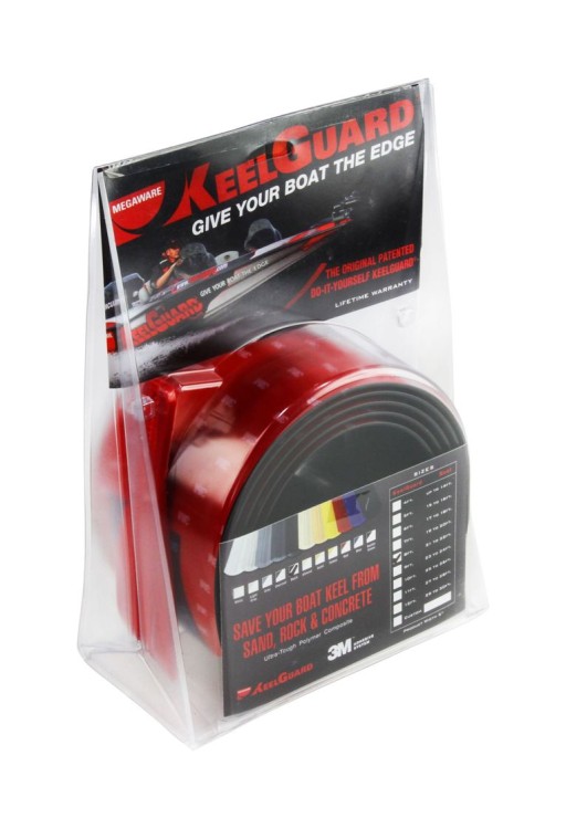 Защита киля KeelGuard, 2.44 м, чёрный цвет, арт. KG8BLK,          KeelGuard 