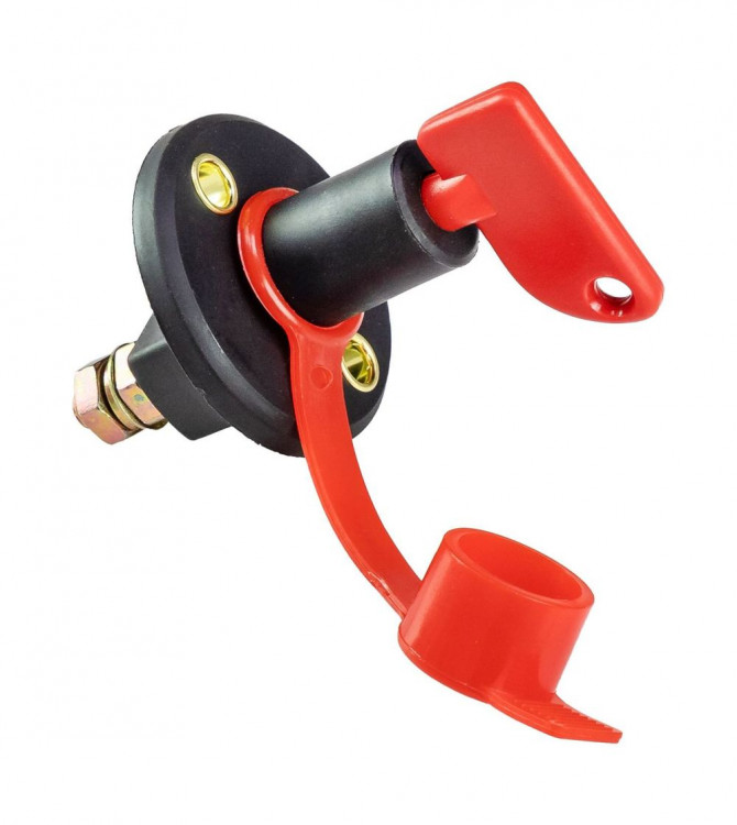 Выключатель массы-ключ "OFF-ON" (1 АкБ) 275А, арт. MR1628,          MARINE ROCKET  Выключатель массы-ключ "OFF-ON" (1 АкБ) 275А, арт. MR1628,          MARINE ROCKET