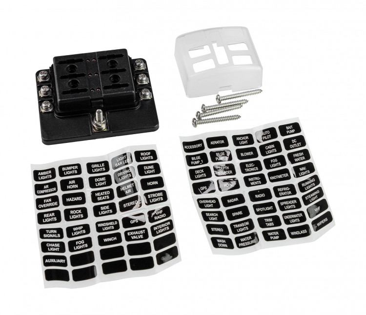 Блок на 6 предохранителей, арт. AES16150206S,          AES.Co 