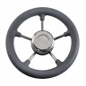 Рулевое колесо Osculati, диаметр 280 мм, цвет серый, арт. 45-127-02,          Osculati 