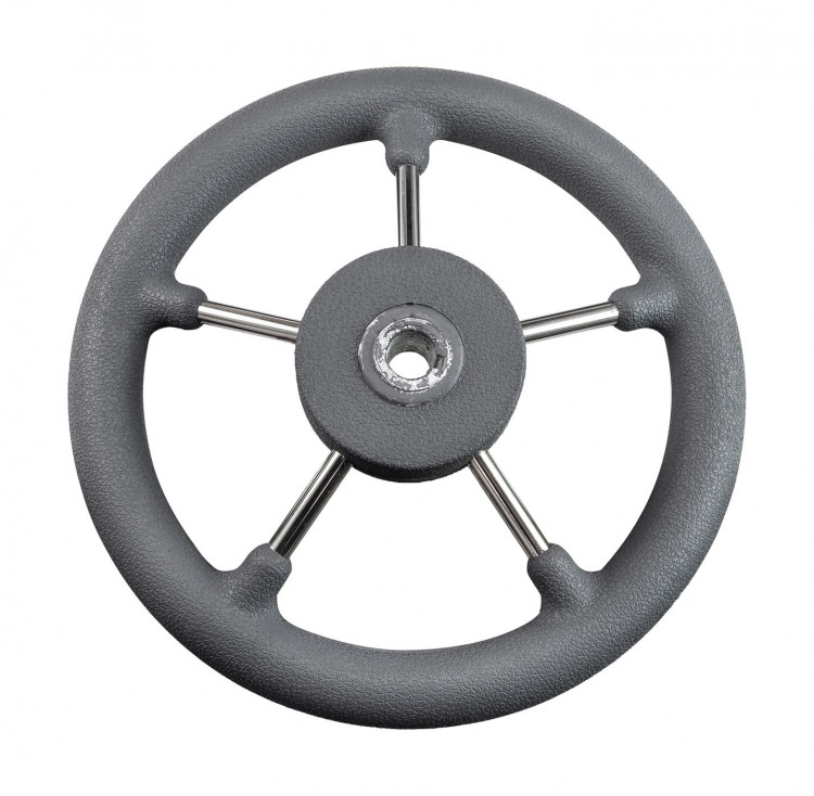 Рулевое колесо Osculati, диаметр 280 мм, цвет серый, арт. 45-127-02,          Osculati 