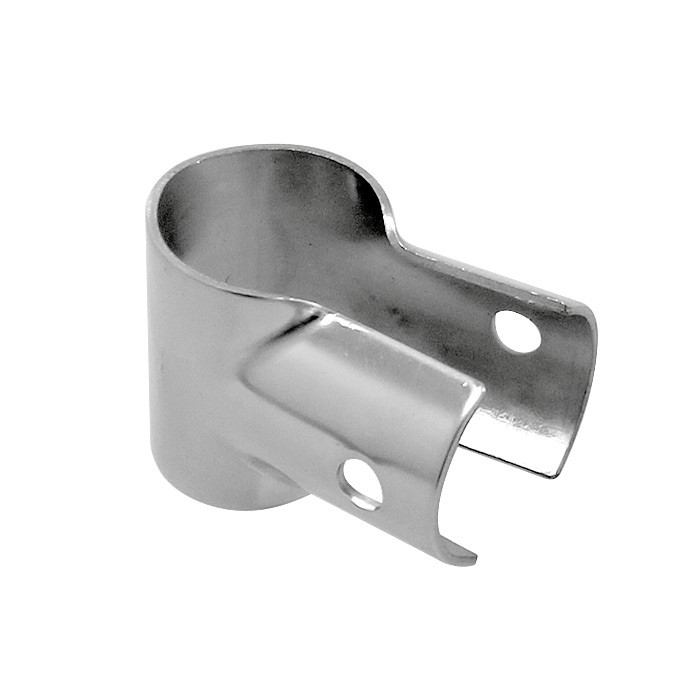 Тройник леера 25,4 мм, 90 град, открытый, арт. S3281,          Sumar 