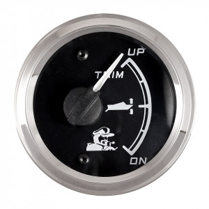 Указатель трима для Johnson/Evinrude/Suzuki, 1/88 Ом, черный циферблат