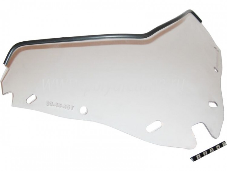 Стекло ветровое для снегохода BRP SUMMIT X 600 HO ETEC 2010 (высота 15см, толщина 2мм, ПЭТг), 50-44-461 , арт. 50-44-461,          Полиуретан  Стекло ветровое для снегохода BRP SUMMIT X 600 HO ETEC 2010 (высота 15см, толщина 2мм, ПЭТг), 50-44-461 , арт. 50-44-461,          Полиуретан