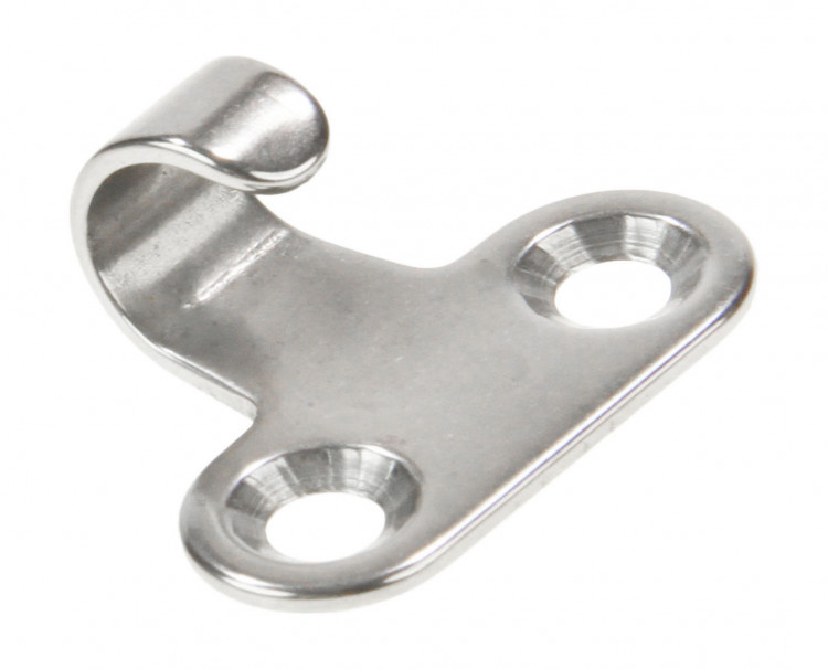 Крючок для одежды 32х12х1.5 мм, нержавеющий, арт. 21400,          Youthful 