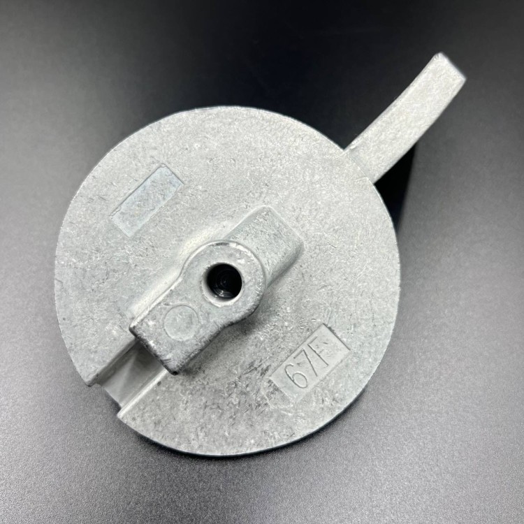 Анод редуктора Yamaha 60-90, F70-100 (Цинковый) (PWB), арт. 67F-45371-00-ZN-K,          POWEROB 