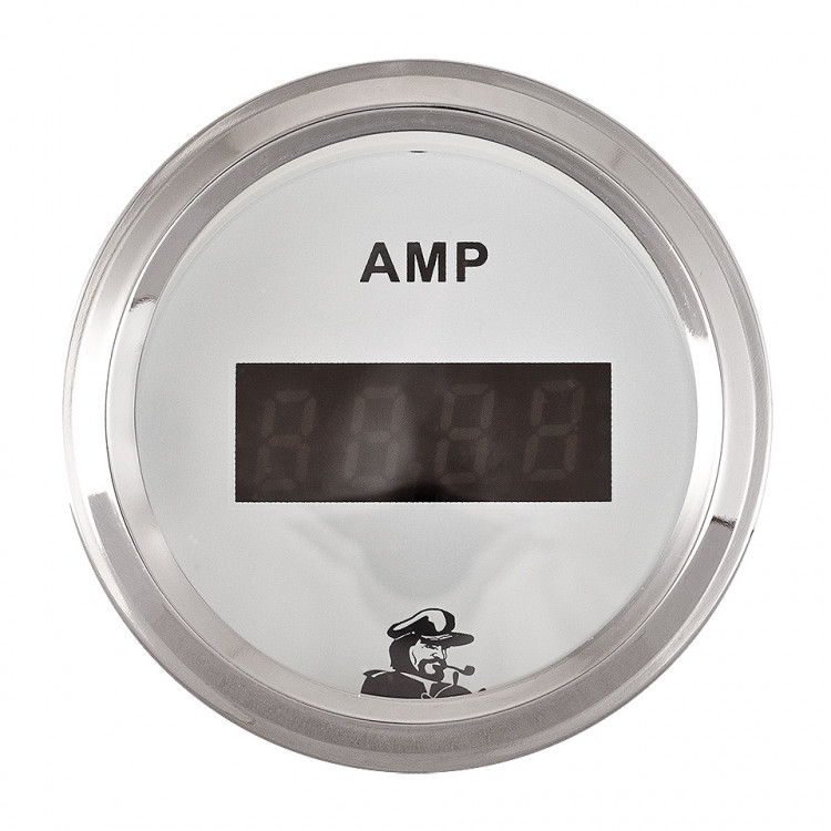 Амперметр, 50A, белый циферблат, арт. 10252251,          Мореман  Амперметр, 50A, белый циферблат, арт. 10252251,          Мореман