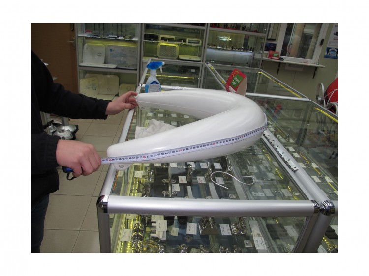 Кранец Castro носовой надувной 1295х140, белый, арт. NDP2BL,          Castro 