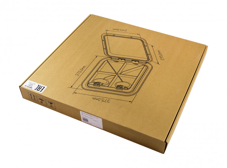 Люк смотровой SeaFlo, 370 х 375 мм, арт. SFRE137037501,          SeaFlo 