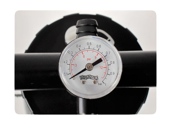 Насос Bravo 6M ручной с манометром, арт. 6120007,          Bravo 