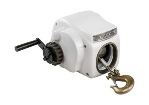 Лебедка электрическая autoTRAC DayRunner на трейлер, 2500lbs SW, белая, уценена