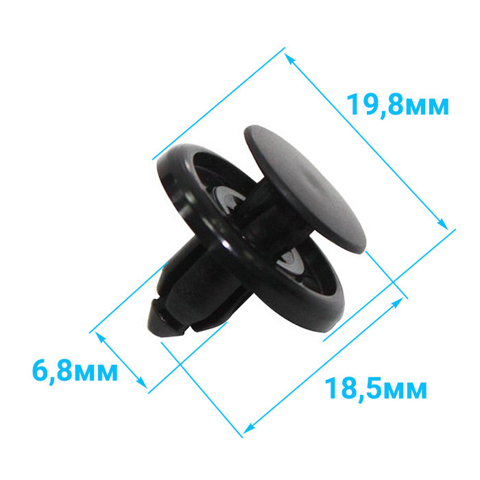 Заклепки для пластиковых навесных частей (10шт/уп) AT-04292, арт. AT-04292,          Bronco ATV​ 
