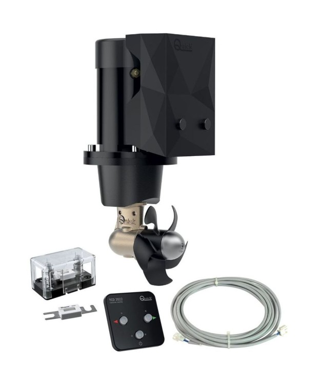 Подруливающее устройство Quick, D140mm, 40KGF, 12 В, (TCD2022 - TCDEX08 - NO TNL), арт. FGBT14040120K19-S,  