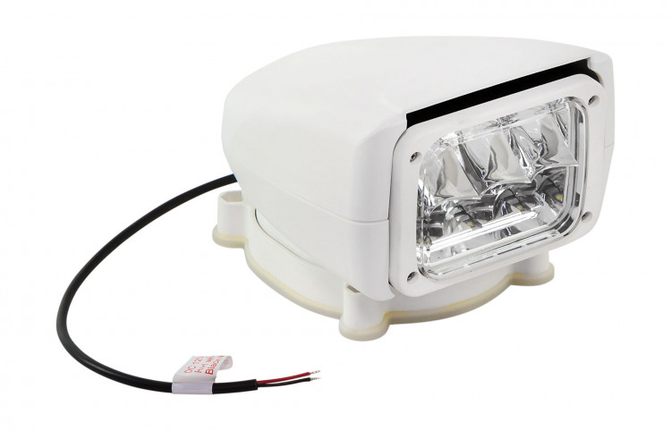 Прожектор с дистанционным управлением, белый корпус, светодиодный, брелок, модель 150 