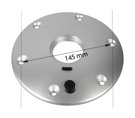 Стойка столешницы 675 мм вкручивается в основание, анодированный алюминий, арт. 1670027AA,          Springfield  Стойка столешницы 675 мм вкручивается в основание, анодированный алюминий, арт. 1670027AA,          Springfield