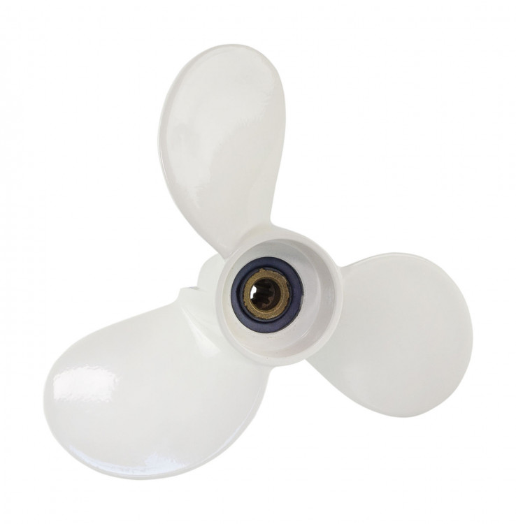 Винт гребной Yamaha 4-5;3x7-1/2x8 шлицевой, BaekSan, арт. 120050721A0800BAY,          BaekSan  Винт гребной Yamaha 4-5;3x7-1/2x8 шлицевой, BaekSan, арт. 120050721A0800BAY,          BaekSan