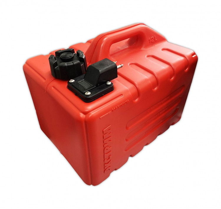 Бак топливный Экстрим 12 литров, с коннектором, арт. LB-0012-A-ts,          НПП Технохим 