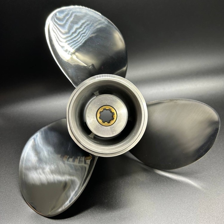 Гребной винт Yamaha 9.9-15, F9.9-F20 Sema (3x9 1/4x12) (Сталь) (Polastorm), арт. 1229-3093-12,          POLASTORM 