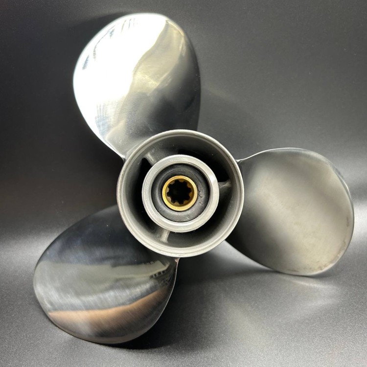 Гребной винт Yamaha 9.9-15, F9.9-F20 Sema (3x9 1/4x12) (Сталь) (Polastorm), арт. 1229-3093-12,          POLASTORM 