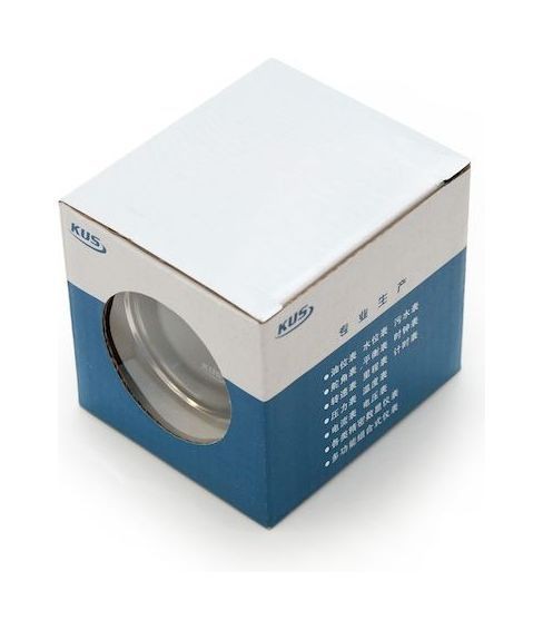 Указатель температуры двигателя 40-120 гр., черный циферблат, нержавеющий ободок, д. 52 мм, арт. JMV00276_KY14004_sale,          KUS 