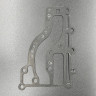 Прокладка под холодильник Yamaha 9.9-15, арт. 63V-41112-A0-K,          TAIZHOU YUELANG POWER TECHNOLOGY 