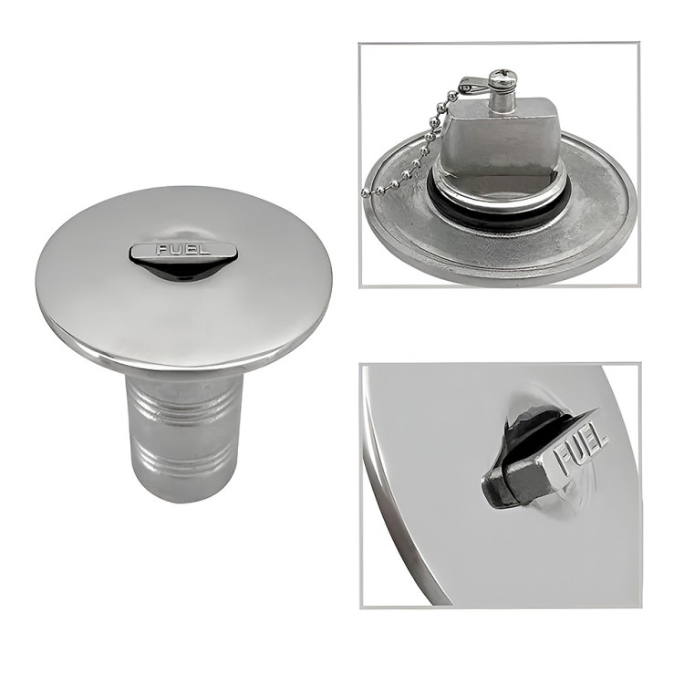 Палубная горловина, Fuel, 38 мм  (зеркальн. крышка), арт. 10246788,  