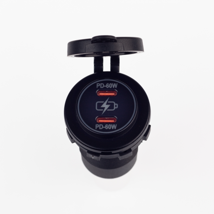 Разъем USB Skipper QC4.0+QC3.0, арт. SK51922-ts,          Skipper 