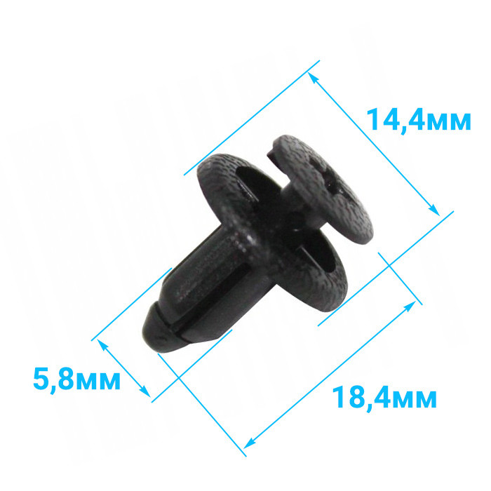 Заклепки для пластиковых навесных частей (10шт/уп) AT-04293, арт. AT-04293,          Bronco ATV​ 