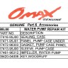 Ремкомплект помпы Suzuki DF40/50/60A, Omax, арт. 1740088L00_OM,          OMAX 
