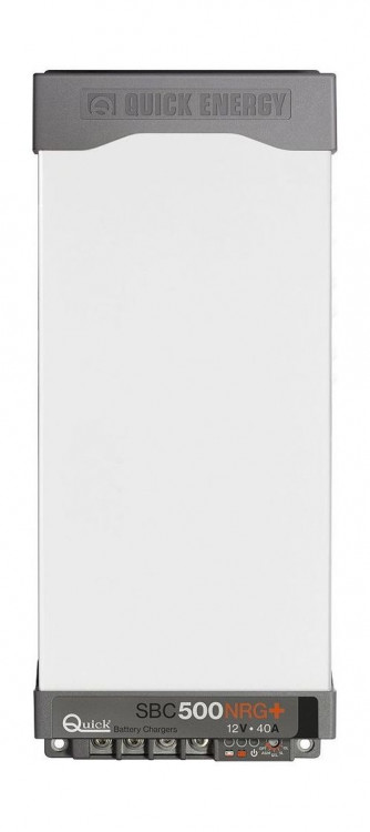 Зарядный береговой модуль SBC 500 NRG FR, 12В, 40A, 3 выхода, Quick, арт. FBNRP0500FR0A00,          Quick 