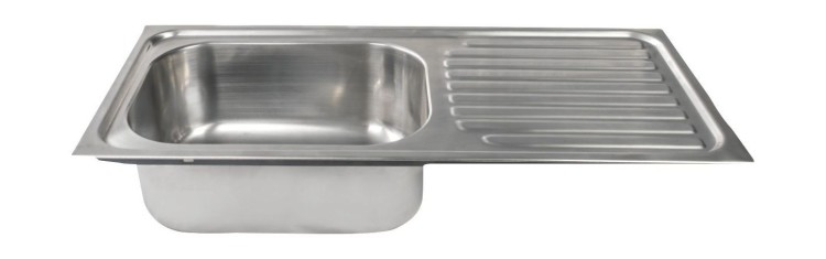 Мойка с крылом, Marine Rocket, арт. MR629SS,          Marine Rocket 