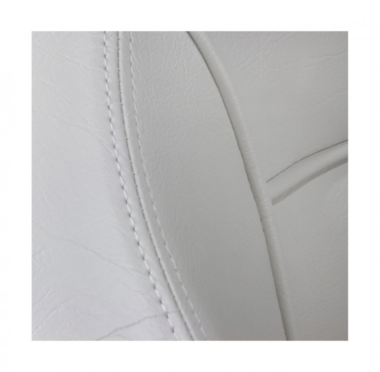 Кресло ROMEO мягкое, подставка, обивка белый винил, арт. 118100010,          Springfield  Кресло ROMEO мягкое, подставка, обивка белый винил, арт. 118100010,          Springfield