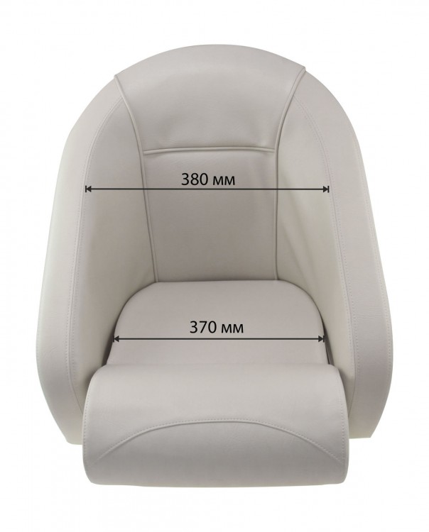 Кресло ROMEO мягкое, подставка, обивка белый винил, арт. 118100010,          Springfield  Кресло ROMEO мягкое, подставка, обивка белый винил, арт. 118100010,          Springfield