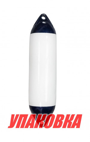 Кранец Marine Rocket надувной, размер 610x220 мм, цвет синий/белый (упаковка из 6 шт.)