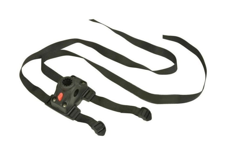 Крепление держателя спиннинга универсальное на баллон, черное, арт. MGFAM002,          Marine Rocket 