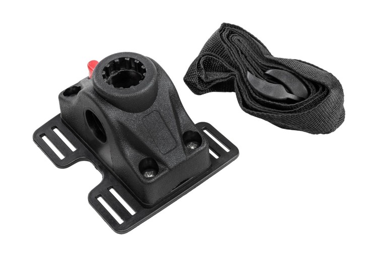 Крепление держателя спиннинга универсальное на баллон, черное, арт. MGFAM002,          Marine Rocket 