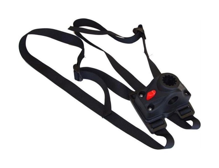 Крепление держателя спиннинга универсальное на баллон, черное, арт. MGFAM002,          Marine Rocket 