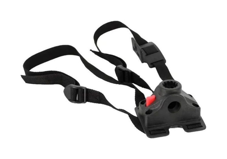 Крепление держателя спиннинга универсальное на баллон, черное, арт. MGFAM002,          Marine Rocket 