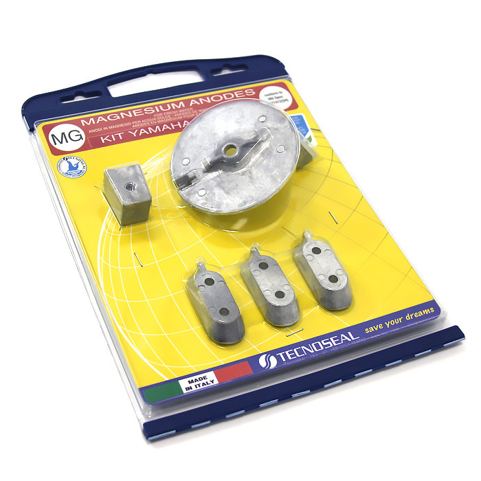 Комплект магниевых анодов Yamaha 40-60 л.с., арт. KITYAMAHA40/60MG,          Tecnoseal 