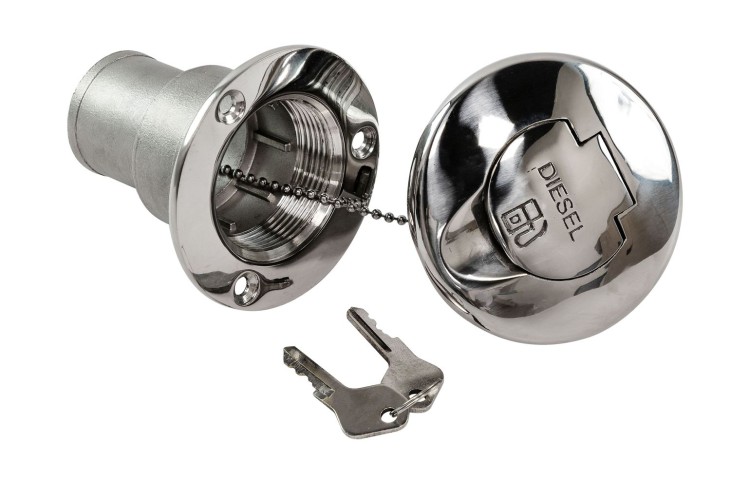 Горловина заливная для дизтоплива, угловая, под шланг 38 мм, арт. MR010907,          MARINE ROCKET 