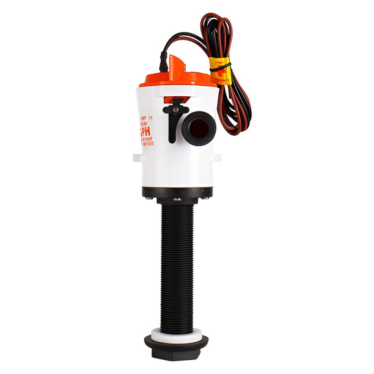 Помпа для аэрации садка, вертикальный патрубок, 50 л/мин (800 GPH), арт. 10264272,          SeaFlo 