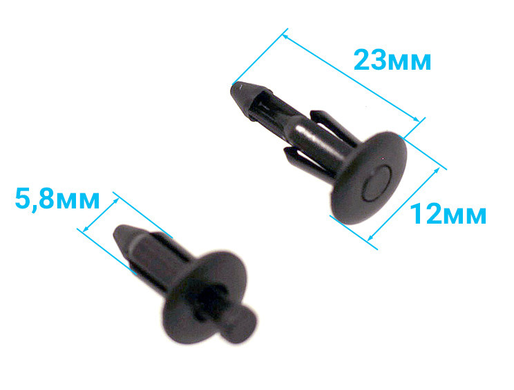 Заклепки для пластиковых навесных частей (10шт/уп) UP-12040, арт. UP-12040,          Bronco ATV​ 