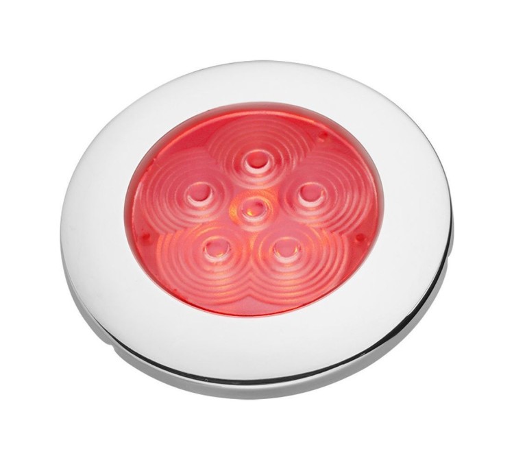 Светильник каютный светодиодный холодный красный свет 12 В, SeaFlo, арт. SFCL13RS01,          SeaFlo 